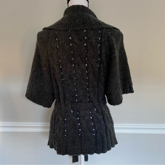 Apt 9 Wool Cardigan with Belt Size Medium - Picture 6 of 13
